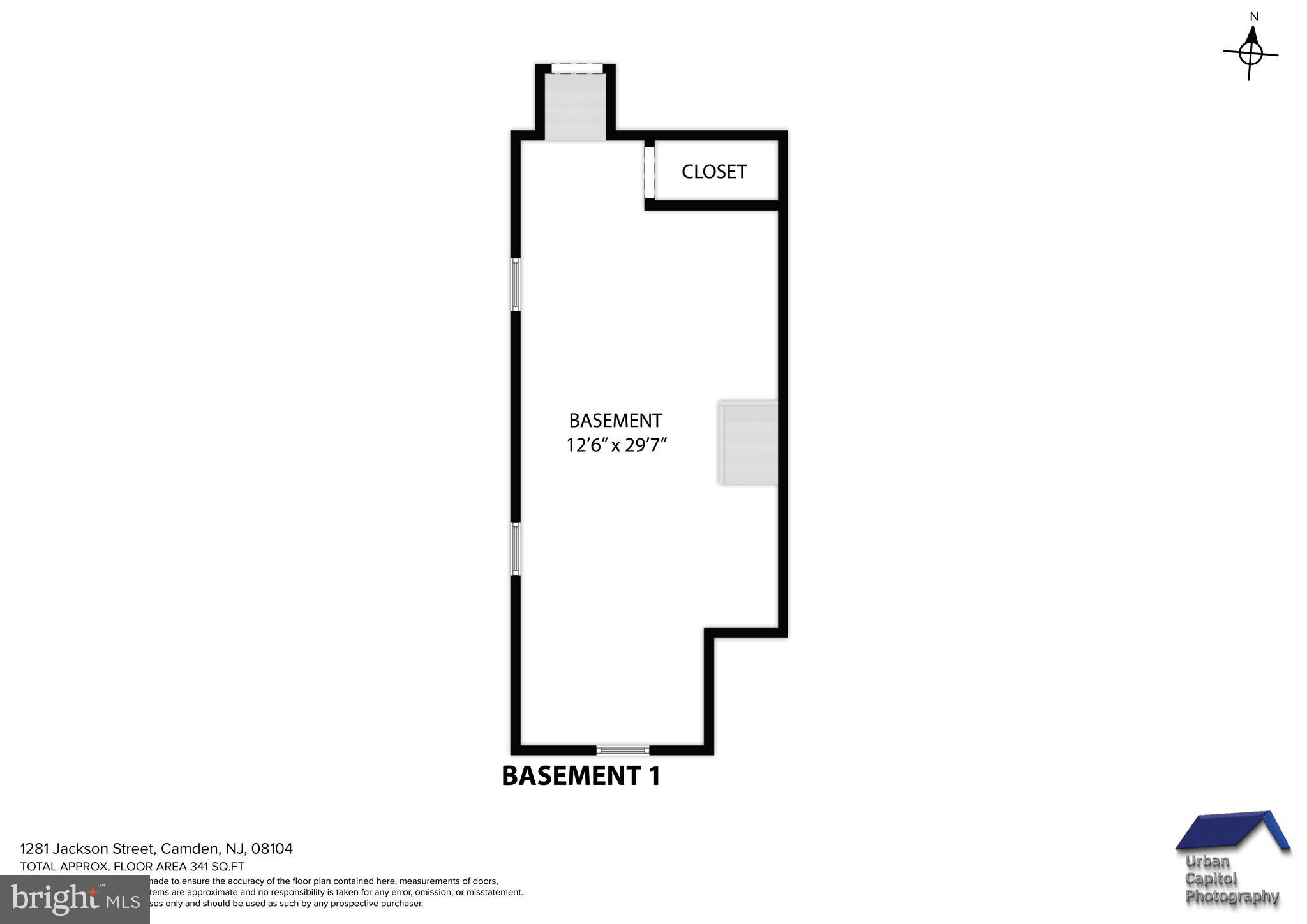 1281 Jackson Street Camden, NJ 08104 - Photo 41 of 43 a picture of a floor plan