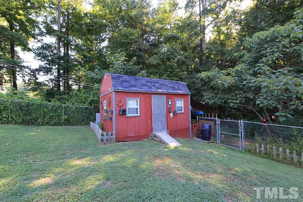 12604 Oneal Road Wake Forest, NC 27587 - Photo 4 of 24 Has electrical wiring, AC; also an extended roof for additional storage.