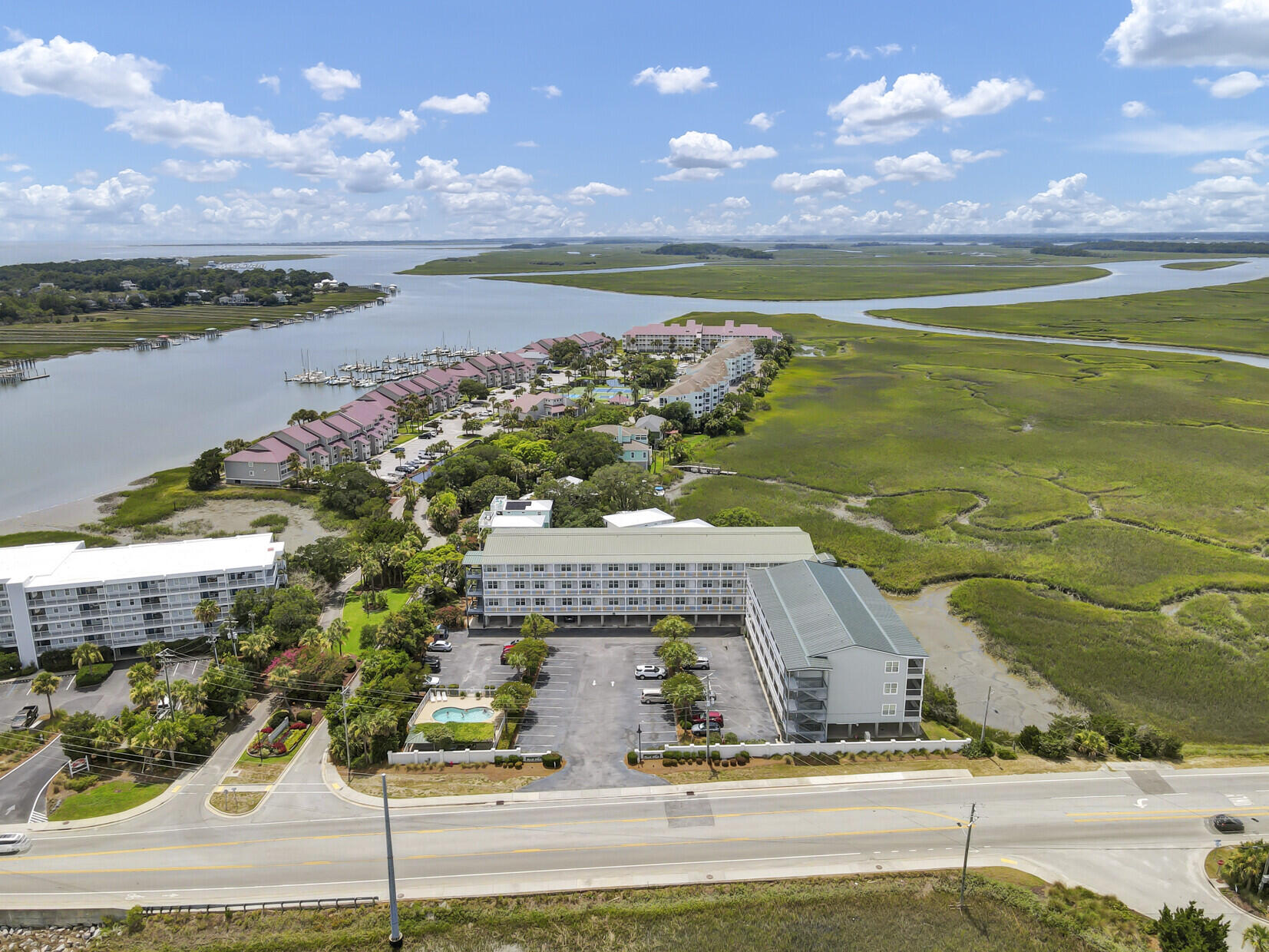 2393 Folly Road, Unit F Folly Beach, SC 29439 - Photo 34 of 38 03_DJI_0550_mls