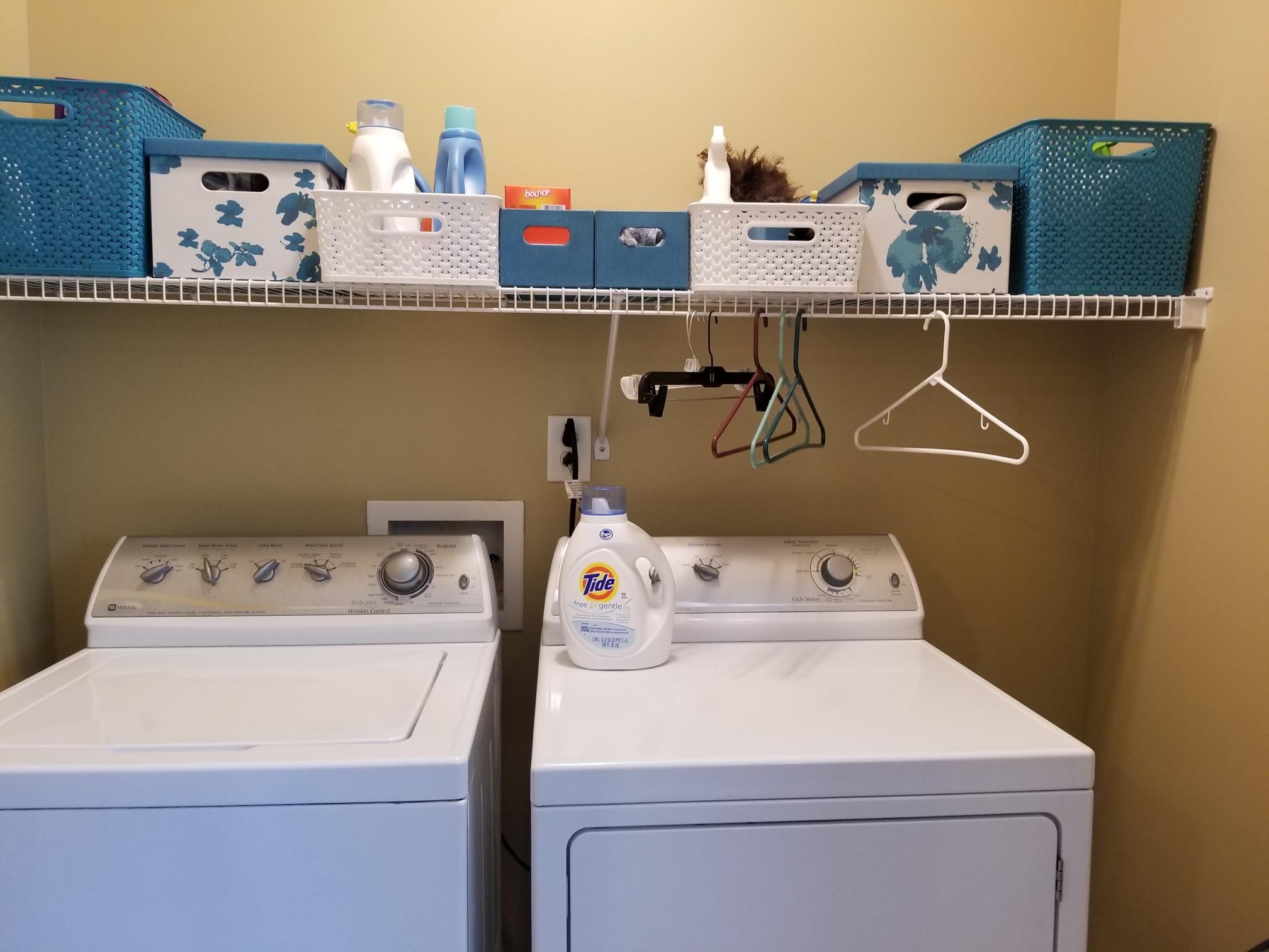 5249 Ridgefalls Way Antioch, TN 37013 - Photo 18 of 23 a utility room with dryer and washer