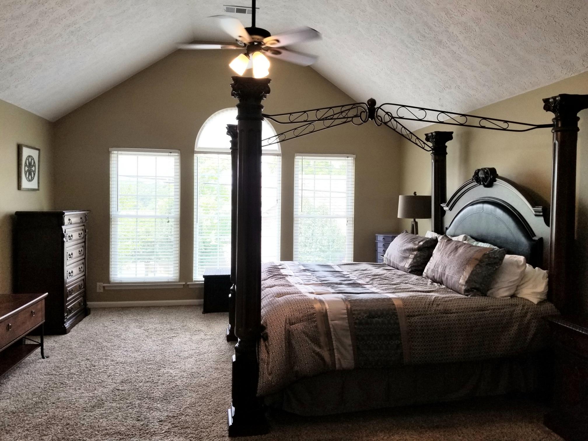 5249 Ridgefalls Way Antioch, TN 37013 - Photo 9 of 23 a bedroom with a bed window and a flat screen tv