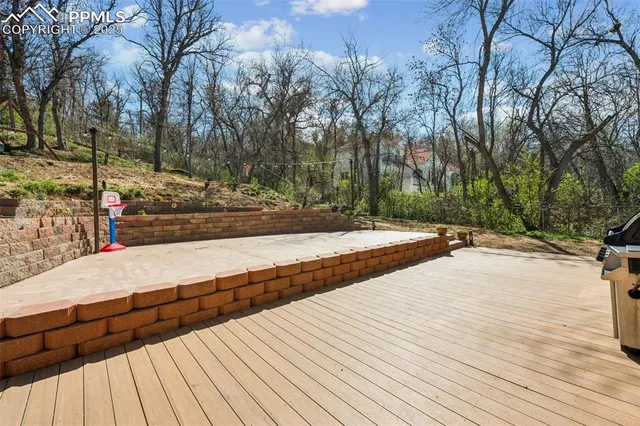 a view of a wooden floor