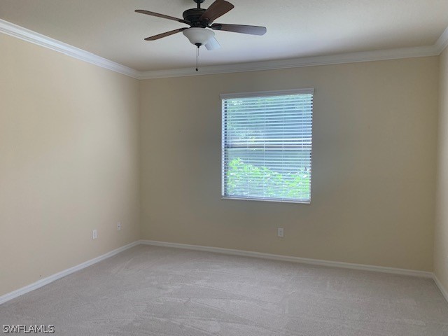8976 Water Tupelo Road Fort Myers, FL 33912 - Photo 19 of 35 an empty room with a window and a fan