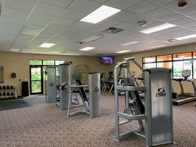 8976 Water Tupelo Road Fort Myers, FL 33912 - Photo 31 of 35 a view of a room with gym equipment