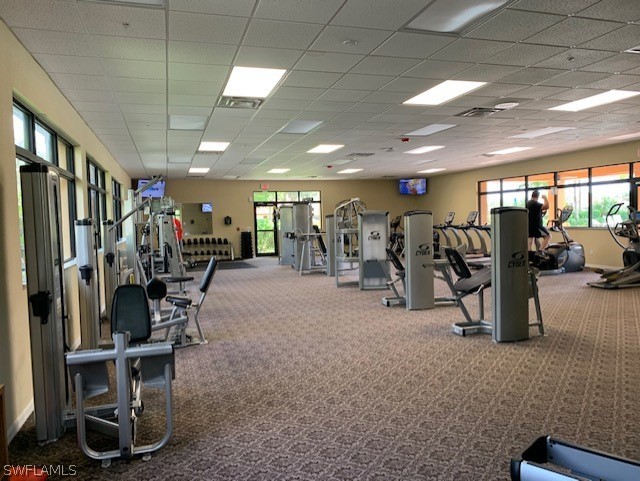 8976 Water Tupelo Road Fort Myers, FL 33912 - Photo 35 of 35 a view of a room with gym equipment