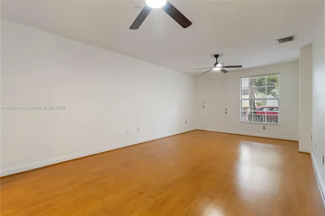 wooden floor in an empty room