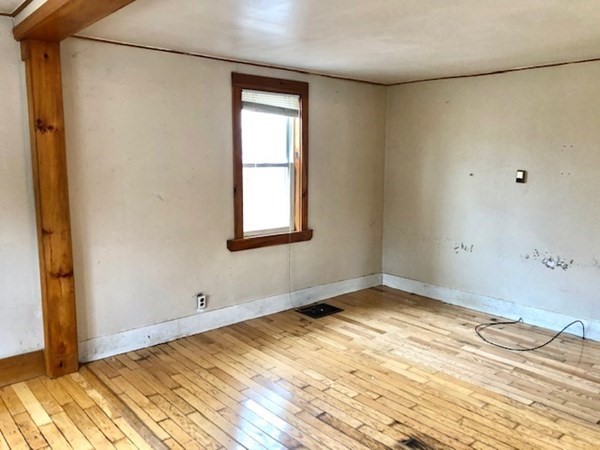 46 Harvard Road Shirley, MA 01464 - Photo 5 of 25 a view of empty room with wooden floor and fan