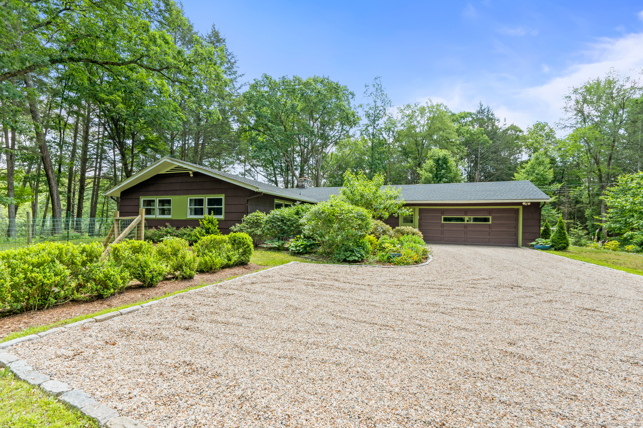114 Cathole Road Litchfield, CT 06759 - Photo 1 of 1 New gravel and Belgian block driveway.