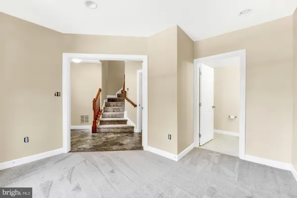 wooden floor in a room