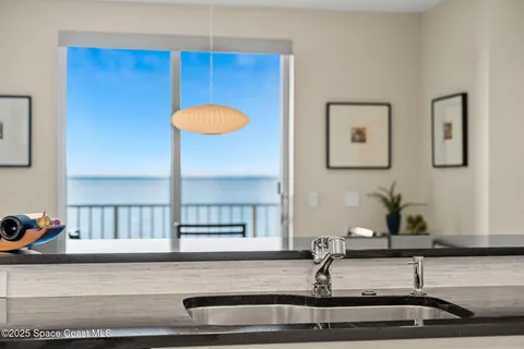 a view of a swimming pool with a garden