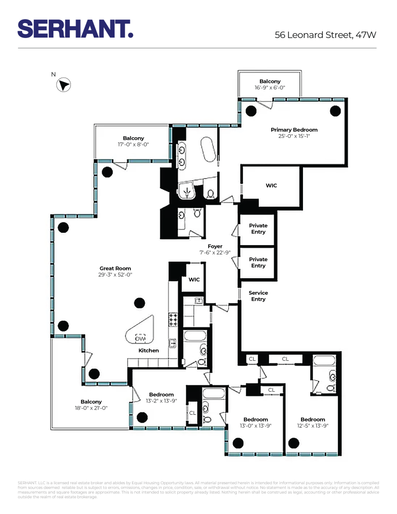 56 Leonard Street, Unit 47WEST Manhattan, NY 10013 - Photo 13 of 13 unknown