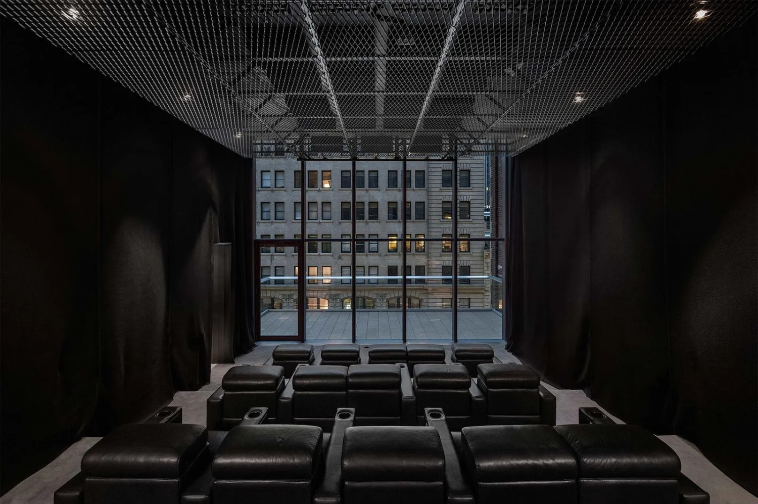 56 Leonard Street, Unit 47WEST Manhattan, NY 10013 - Photo 10 of 13 a view of balcony with furniture