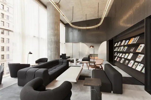 a view of a city with buildings