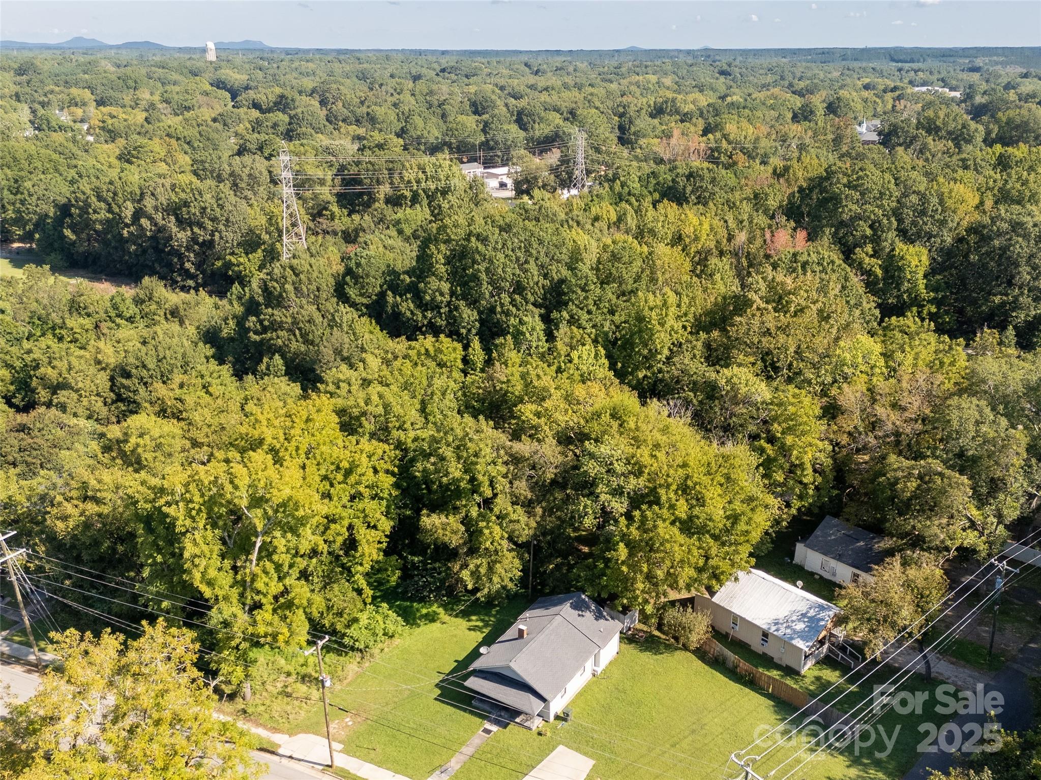 218 East Madison Street York, SC 29745 - Photo 12 of 17 an aerial view of residential houses with yard