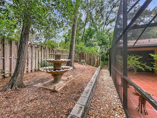 a view of a green field