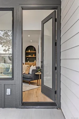 a view of living room with furniture