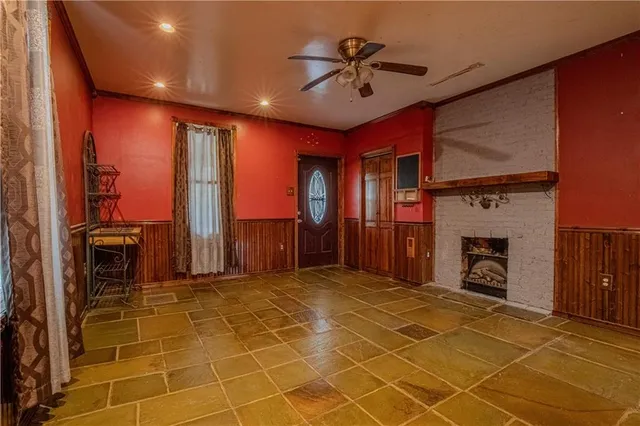 a view of a projector room