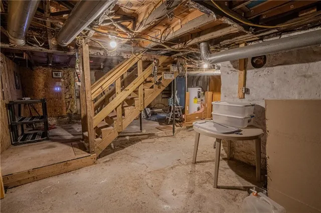 a building outdoor space with patio furniture