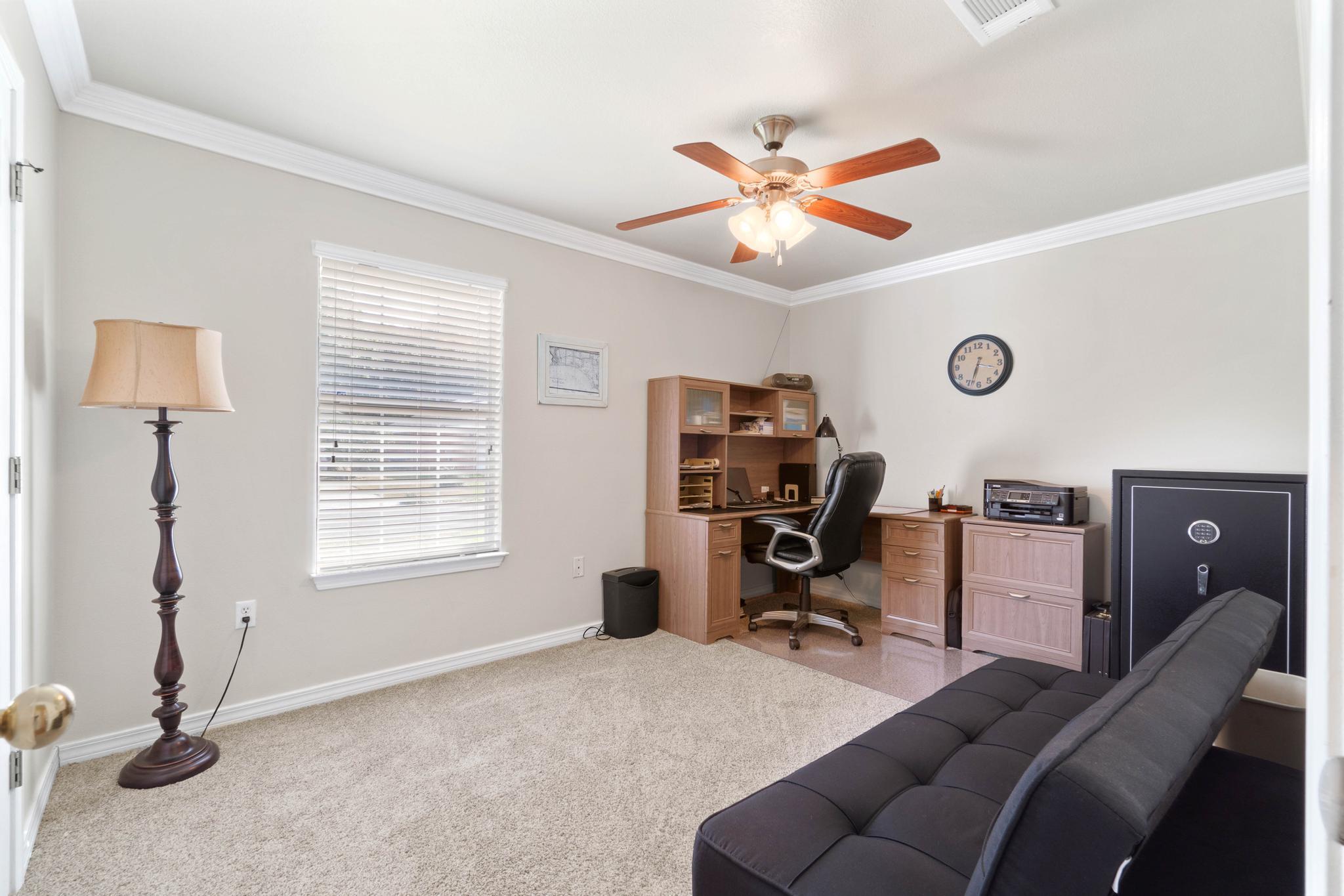 99 Inlet Drive Santa Rosa Beach, FL 32459 - Photo 27 of 52 a view of a workspace with furniture and a window