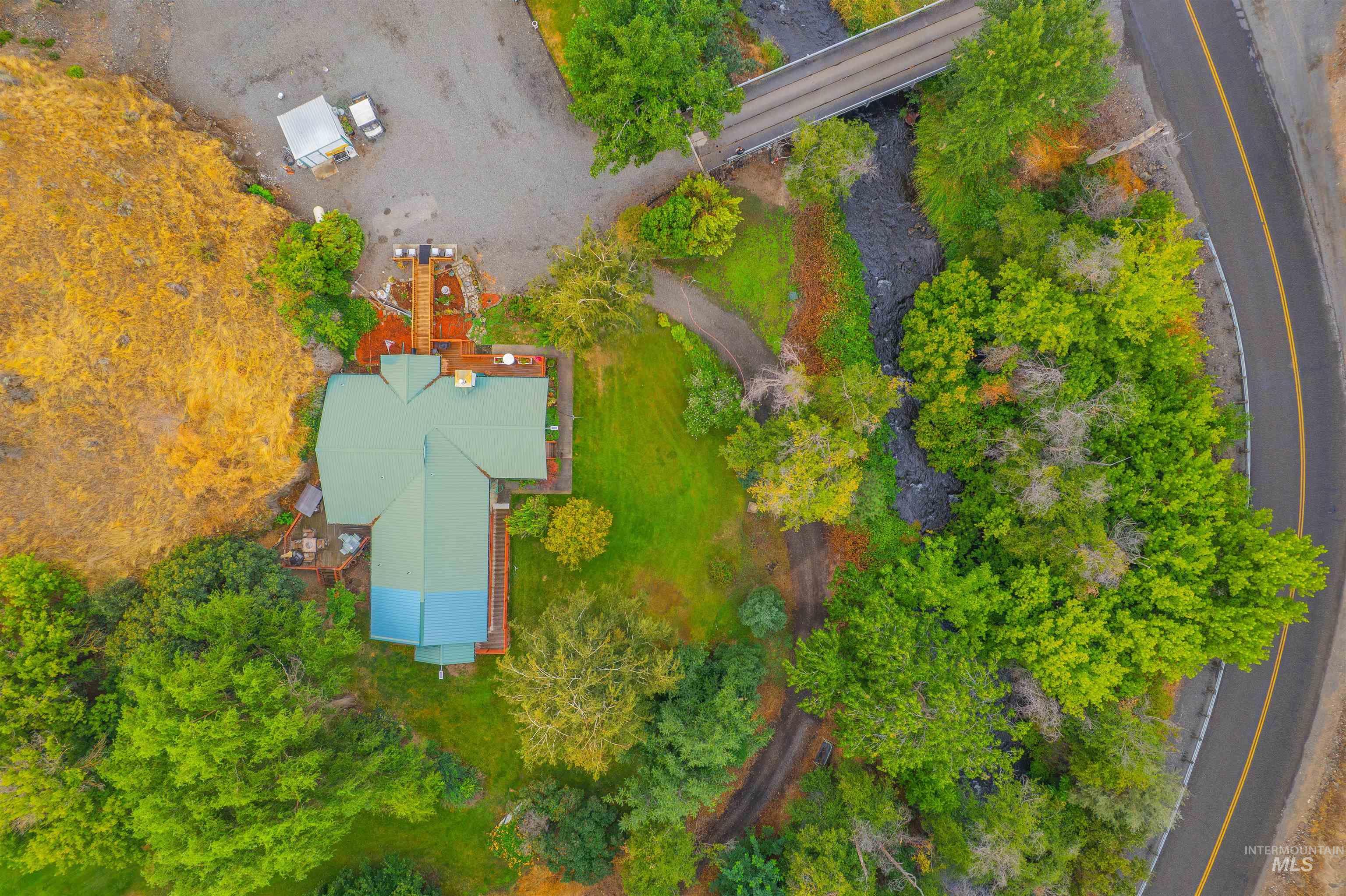 8385 Asotin Creek Road Asotin, WA 99402 - Photo 42 of 46 Bird's eye view