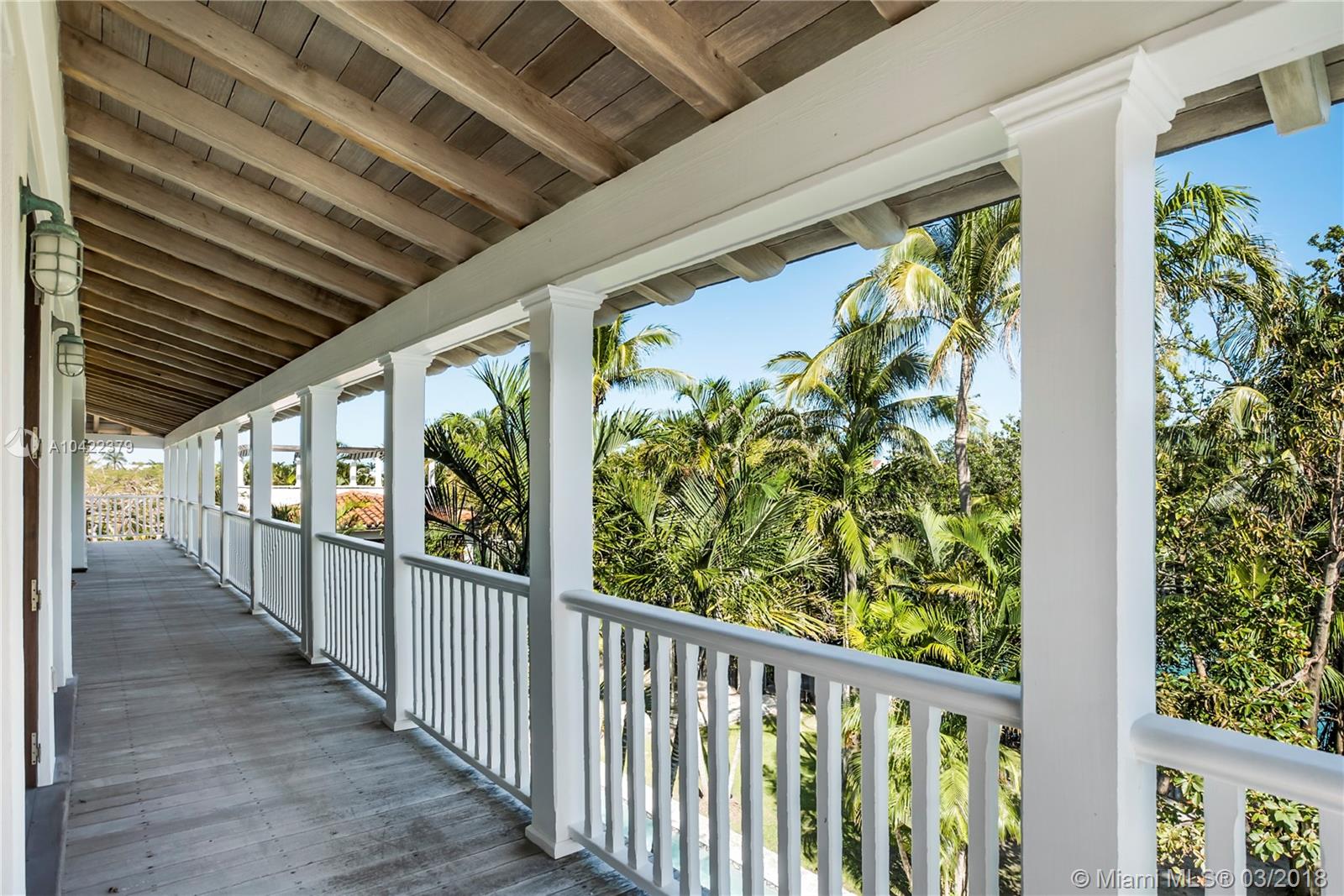 14 Harbor Point Key Biscayne, FL 33149 - Photo 32 of 45 a view of a porch
