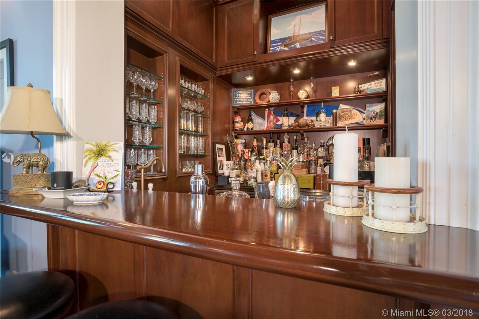 14 Harbor Point Key Biscayne, FL 33149 - Photo 9 of 45 a view of a dining room with furniture