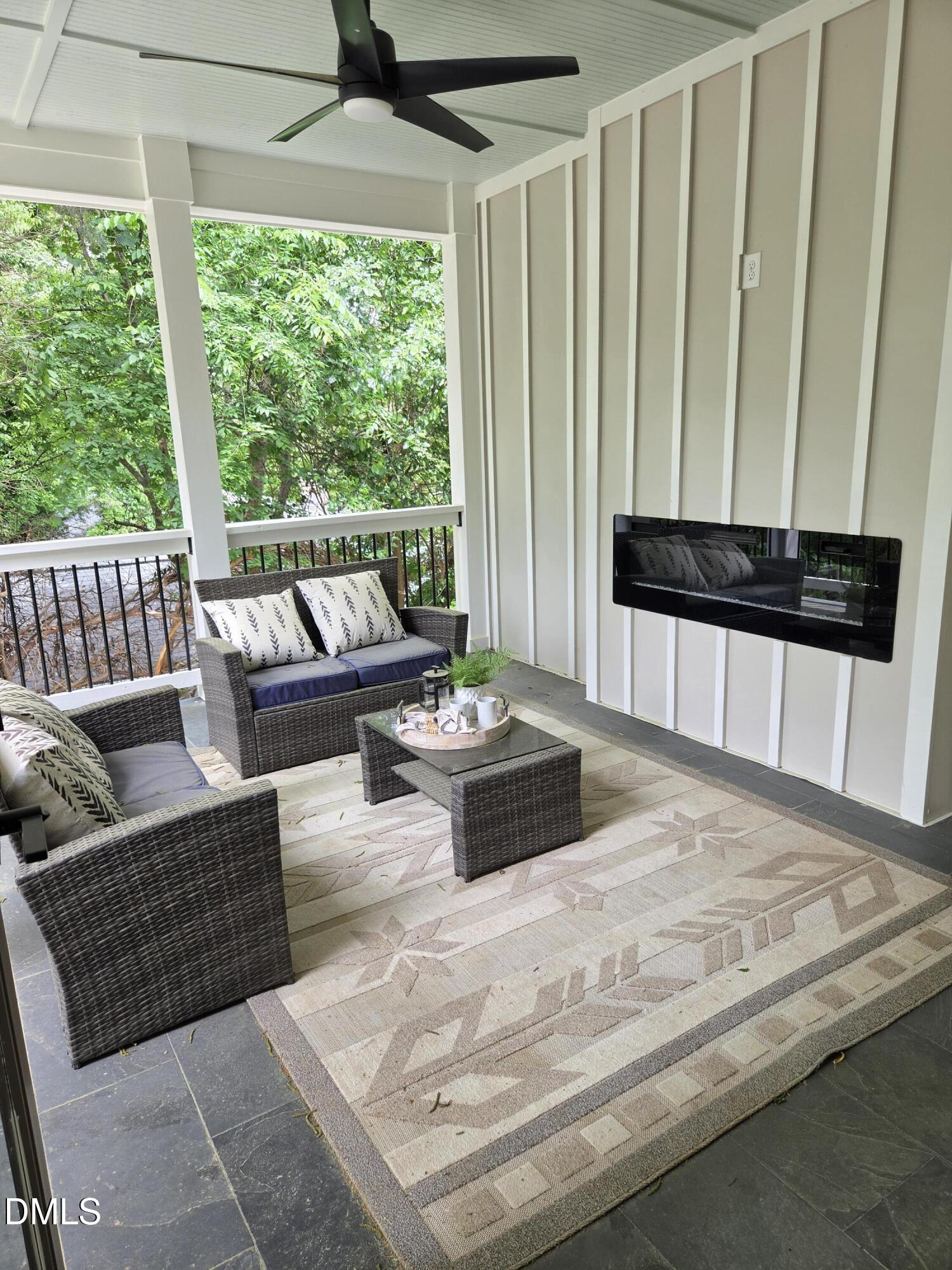 712 Van Buren Road Raleigh, NC 27604 - Photo 28 of 34 a living room with furniture and a large window
