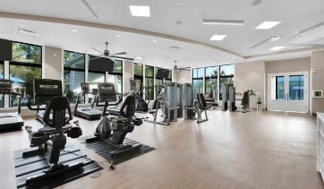 727 Cool Breeze Way Yulee, FL 32097 - Photo 30 of 31 a view of a room with gym equipment