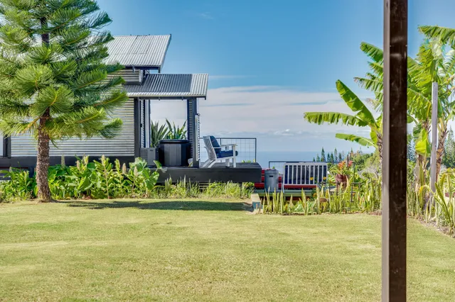 a view of a house with a garage