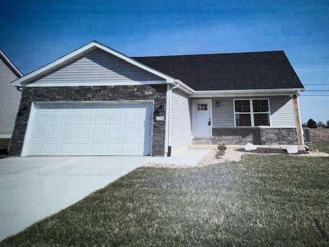 Rendering of a similar home.  This home has not started construction yet on lot 21.