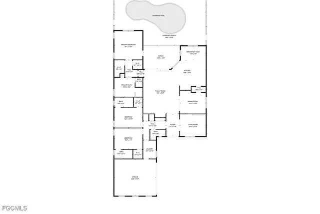 a picture of floor plan