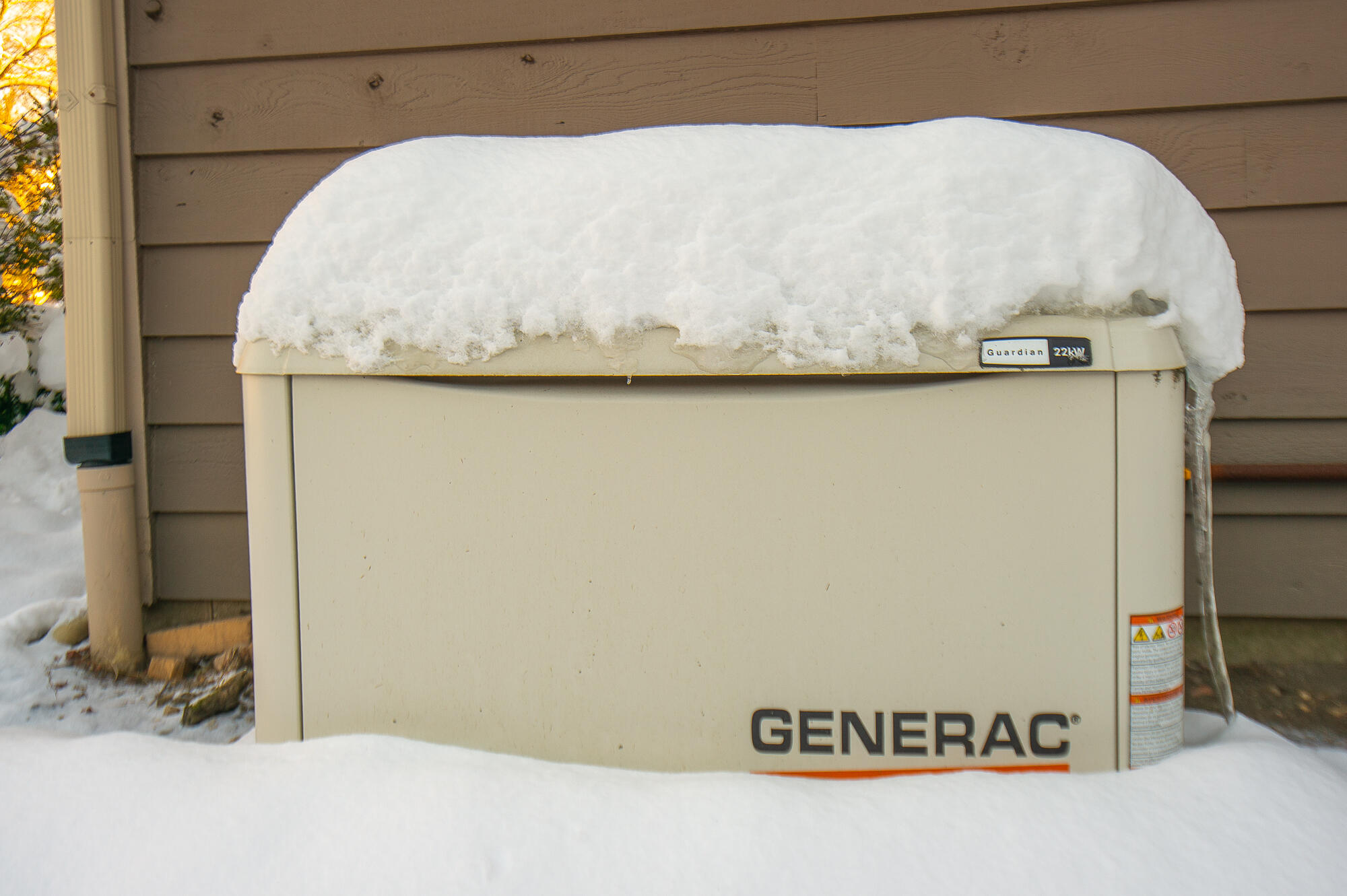 4024 South Brook Road Caledonia, WI 53126 - Photo 36 of 66 Home backup power generator installed in 2022