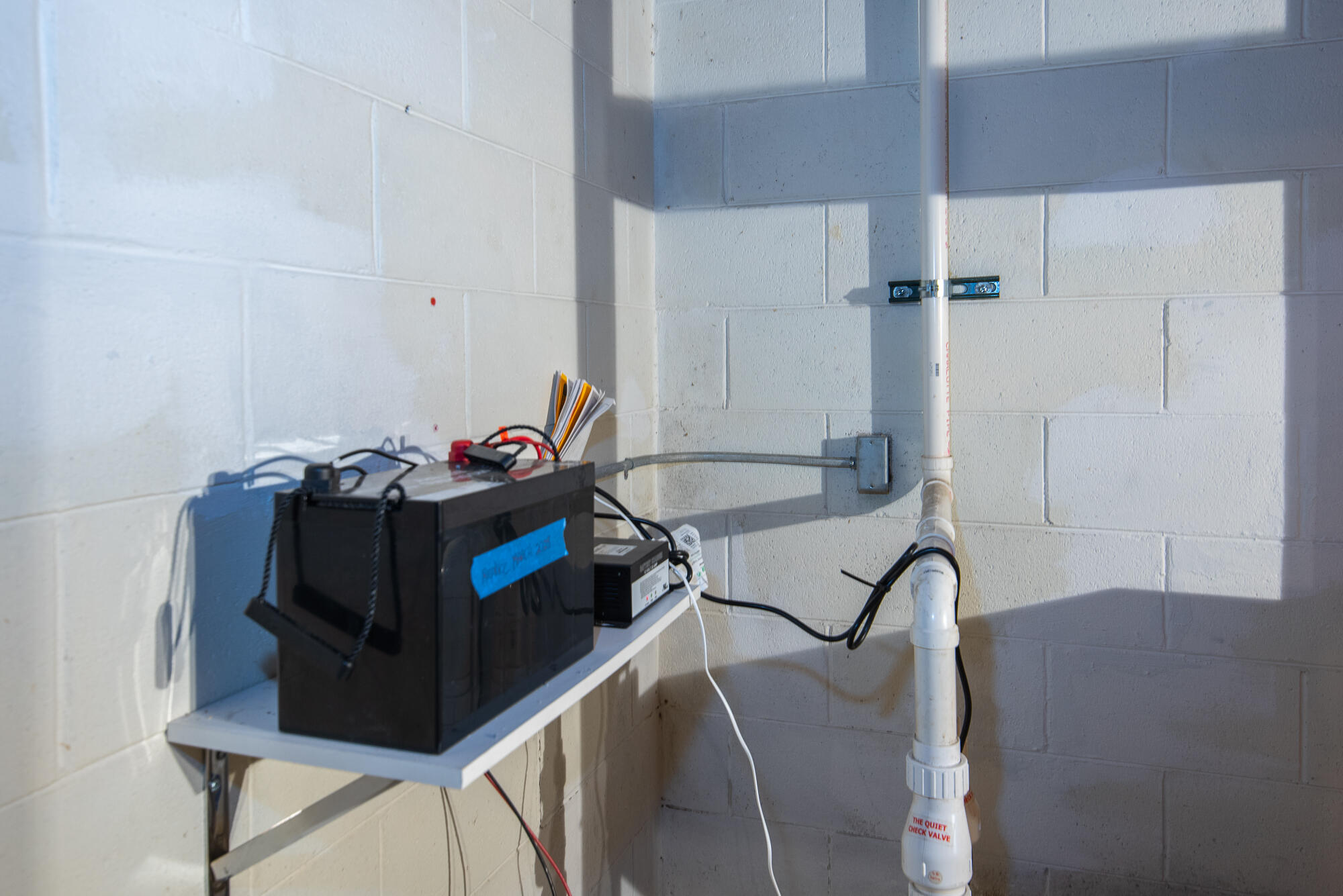 4024 South Brook Road Caledonia, WI 53126 - Photo 38 of 66 New sump pump with battery back up installed in 2018 with new battery recently installed