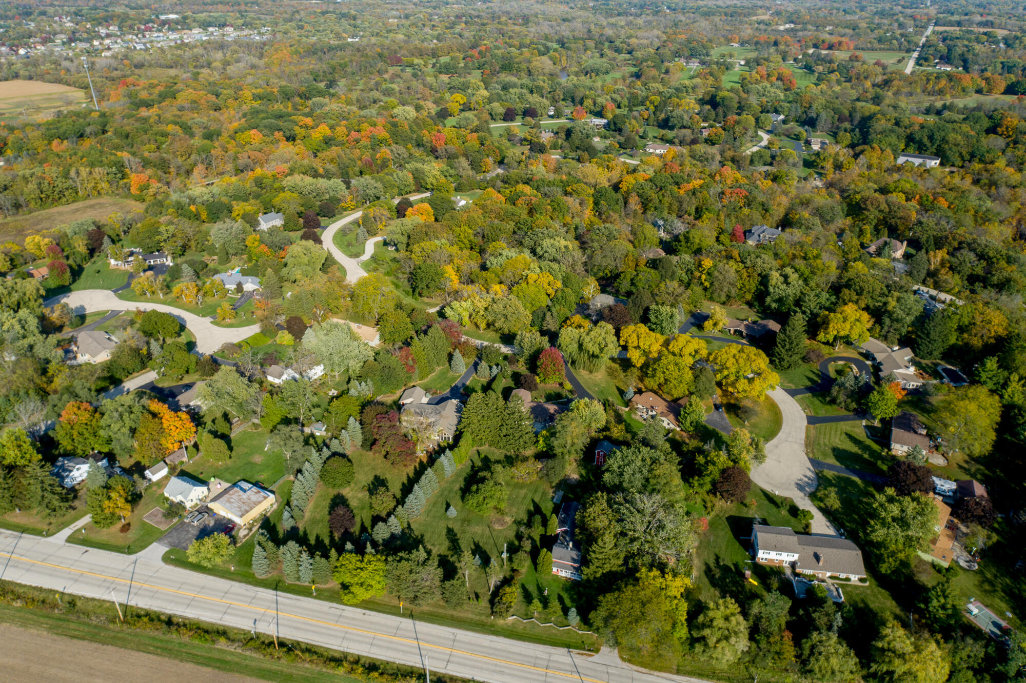 4024 South Brook Road Caledonia, WI 53126 - Photo 49 of 66 Surrounding secluded neighborhood providing plenty of room for leisure walking and biking