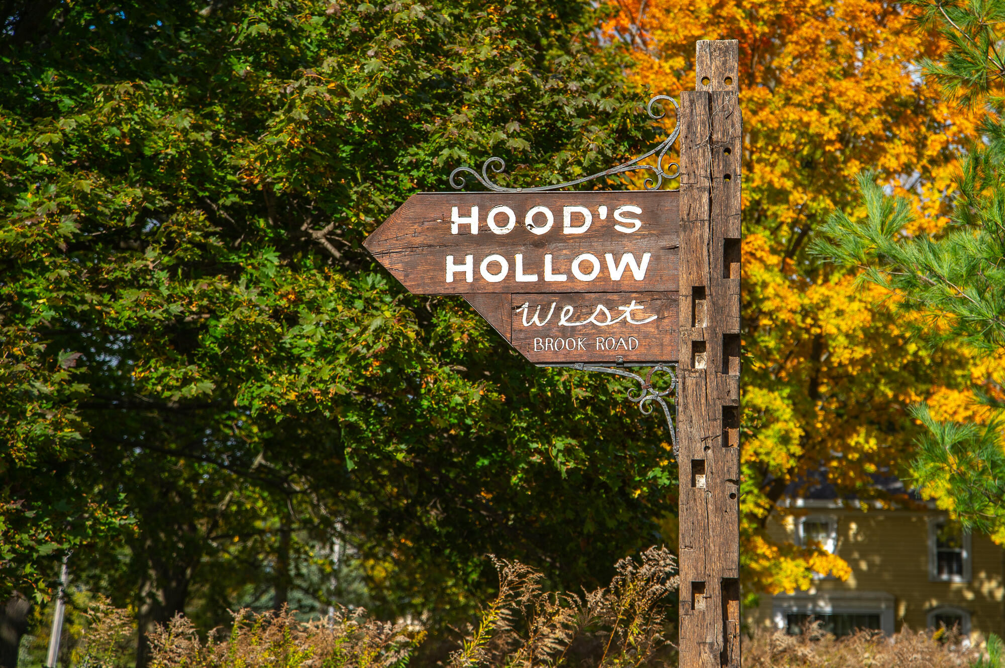 4024 South Brook Road Caledonia, WI 53126 - Photo 62 of 66 Hoods Hollow West entrance at Highway 38