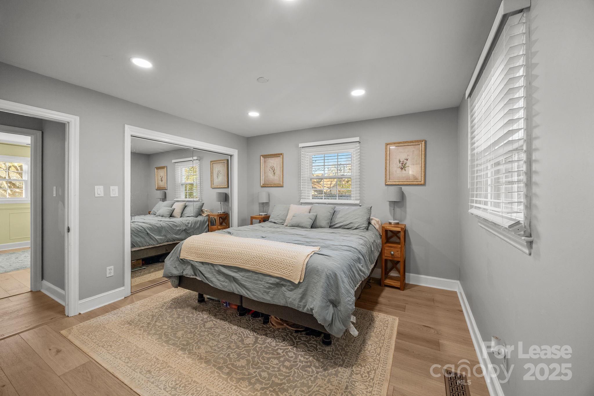 4611 Kiser Island Road Terrell, NC 28682 - Photo 27 of 40 a bedroom with a large bed and a window