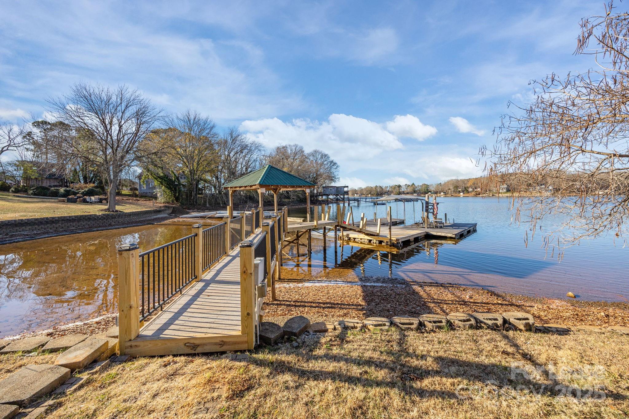 4611 Kiser Island Road Terrell, NC 28682 - Photo 31 of 40 a view of a terrace with chairs