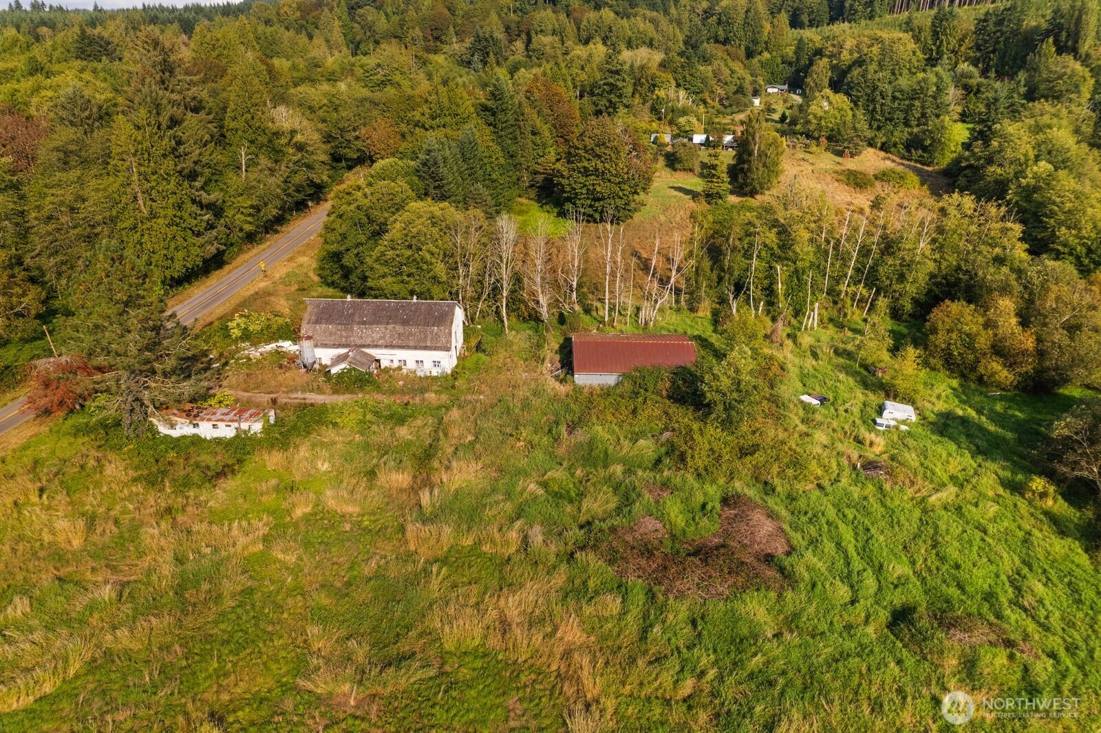 21314 Starbird Road Mount Vernon, WA 98274 - Photo 20 of 35 a view of a back yard of the house