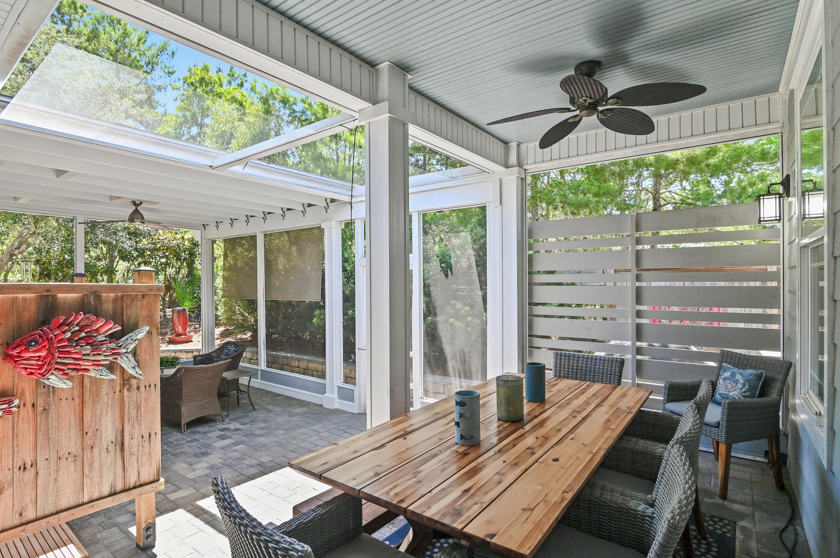 104 Spotted Dolphin Road Santa Rosa Beach, FL 32459 - Photo 27 of 42 a outdoor space with furniture and garden view