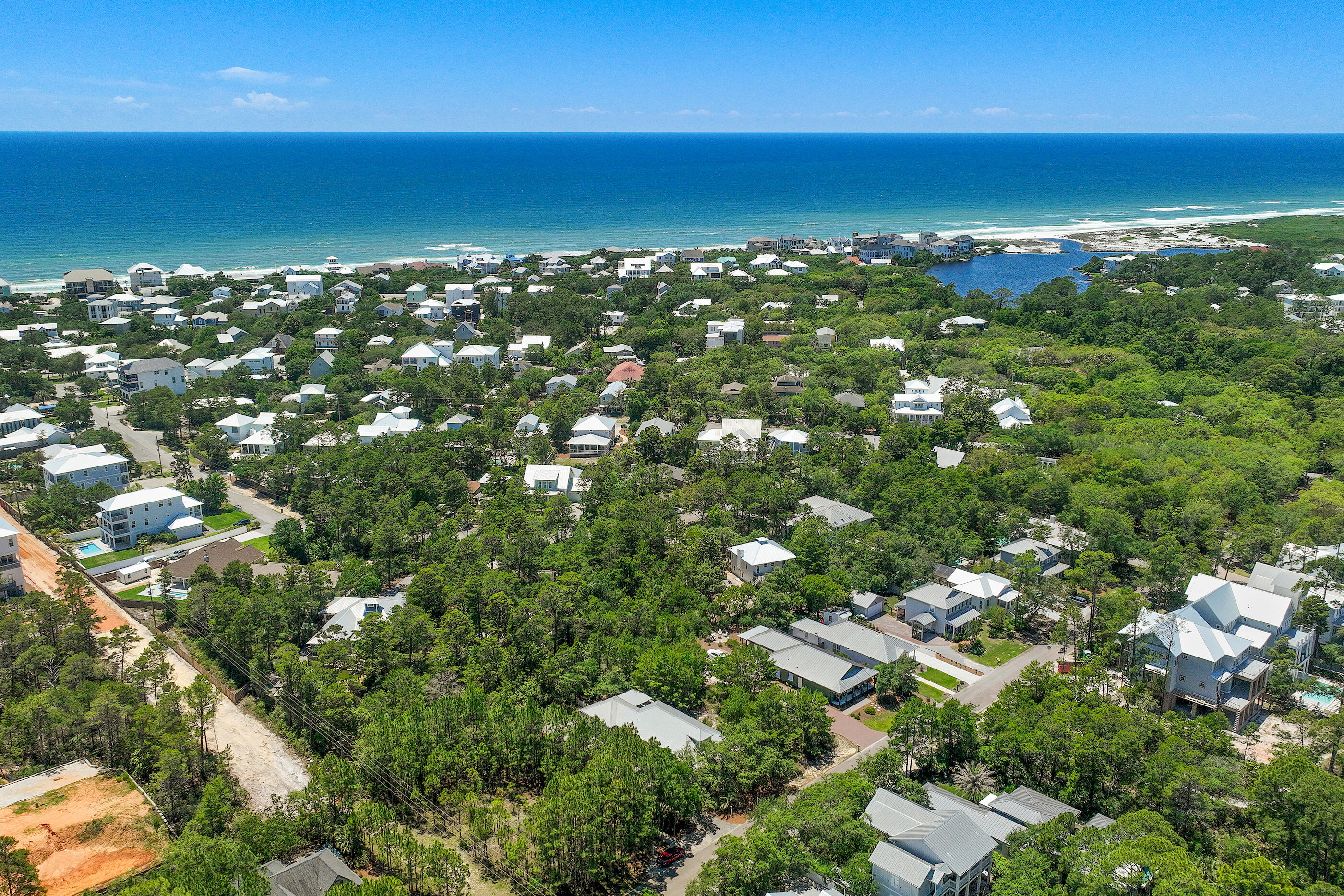 104 Spotted Dolphin Road Santa Rosa Beach, FL 32459 - Photo 37 of 42 a view of city and ocean