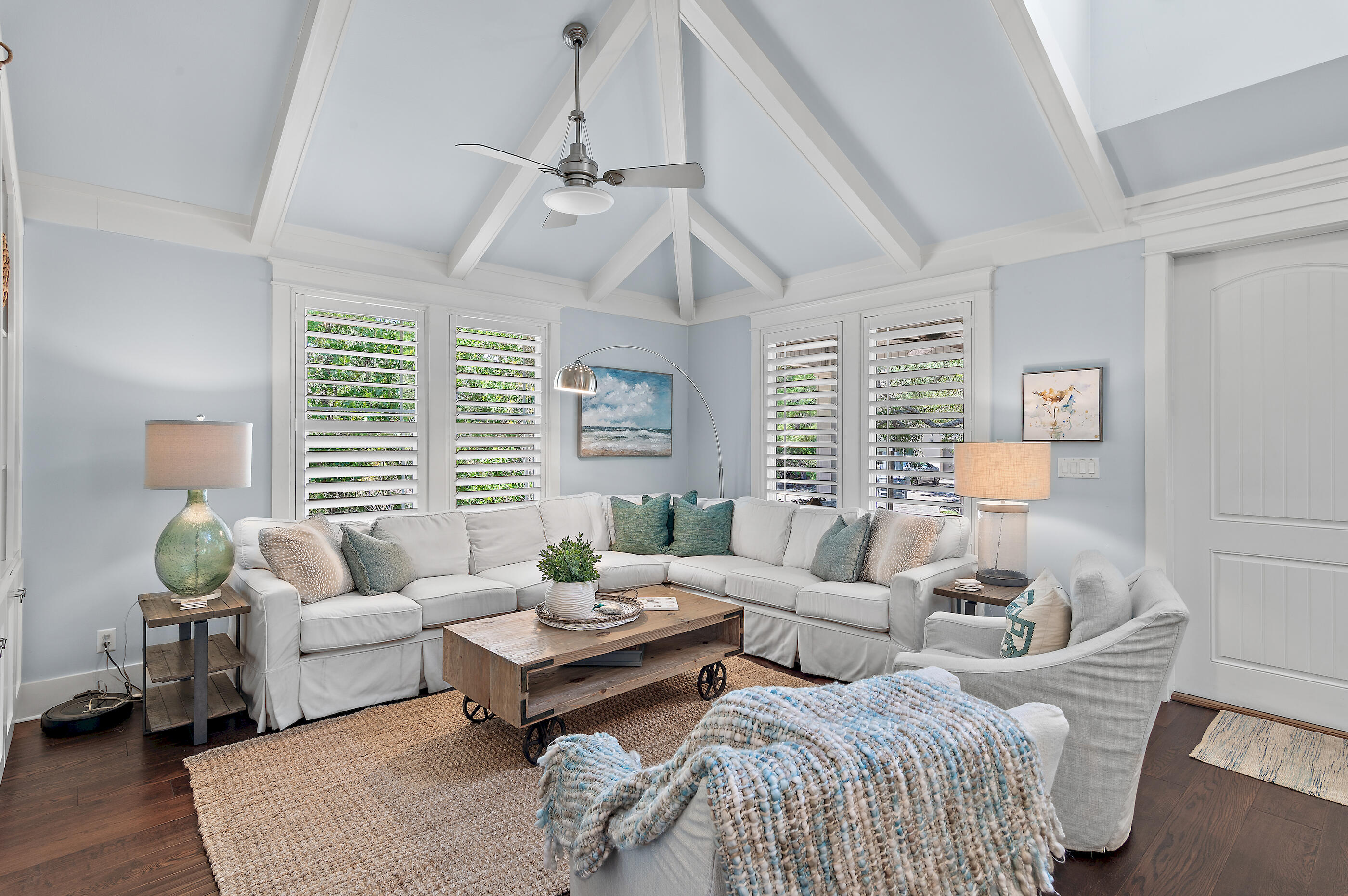 104 Spotted Dolphin Road Santa Rosa Beach, FL 32459 - Photo 9 of 42 a living room with furniture and a large window