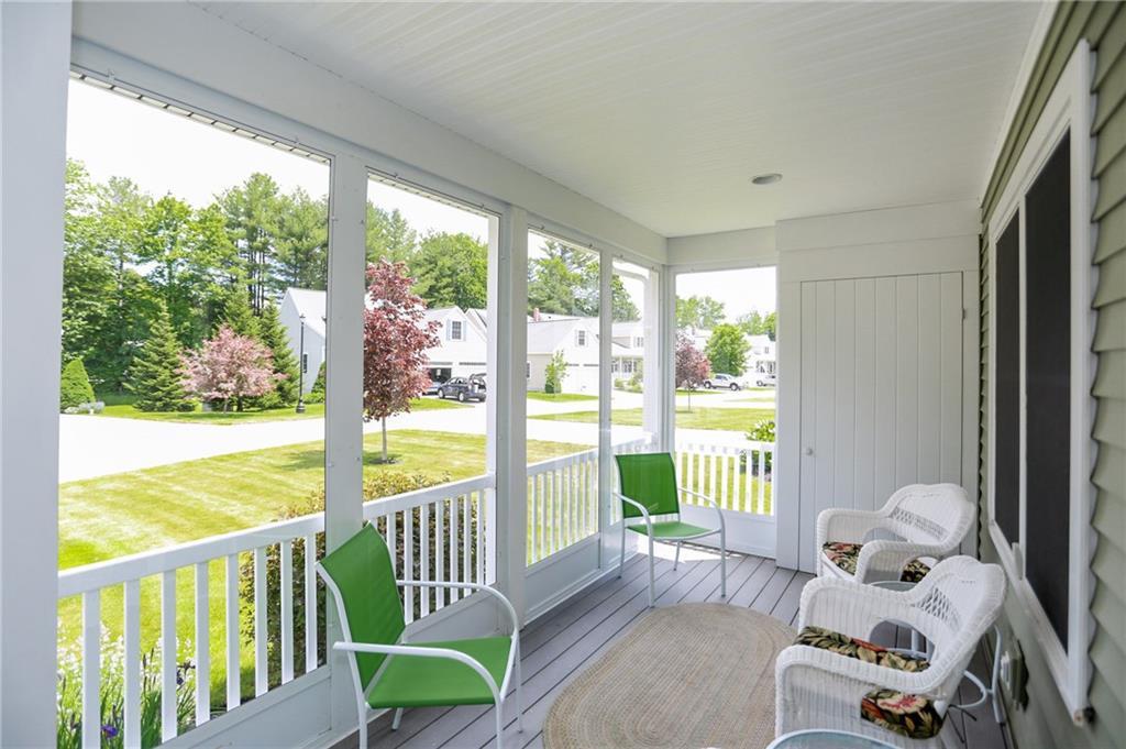 43 Shadagee Road, Unit 14 Saco, ME 04072 - Photo 2 of 21 3 Season porch with glass/screen...