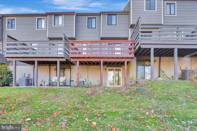 a view of a yard with an outdoor space