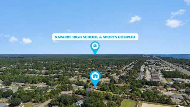 a view of a street with a city view