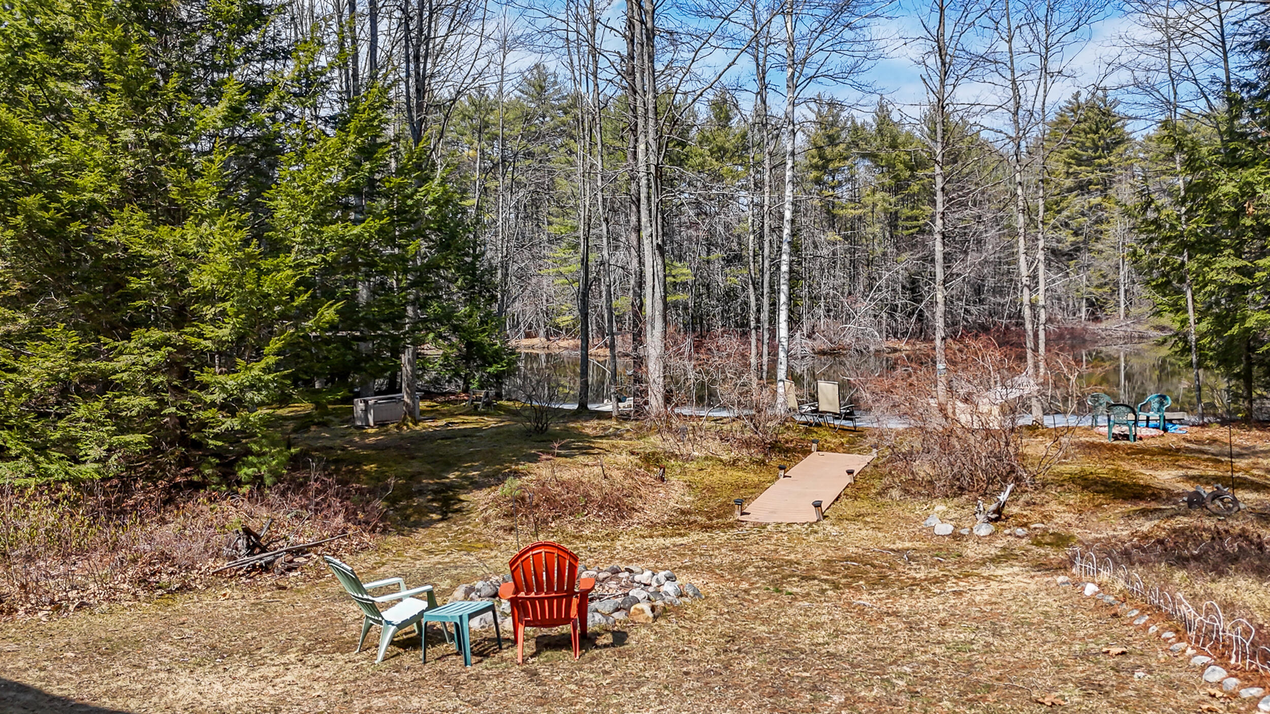 202 Beaver Brook Road Limerick, ME 04048 - Photo 24 of 25 202 Beaver brook backyard