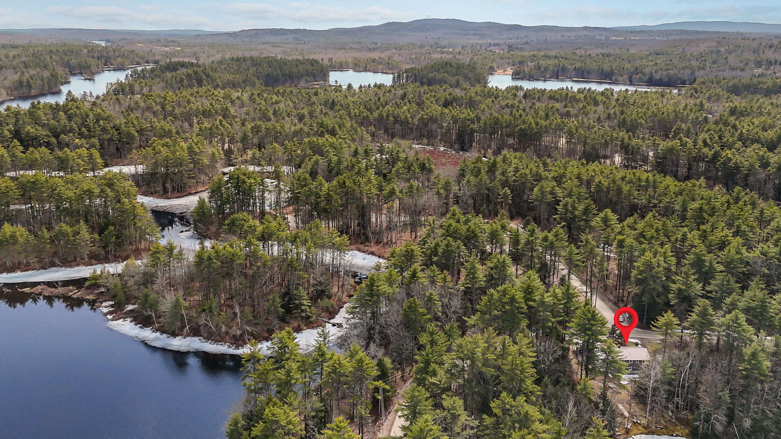202 Beaver Brook Road Limerick, ME 04048 - Photo 4 of 25 202 Beaver Brook aerial