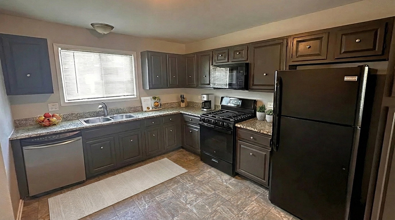 123 Oriole Road Matteson, IL 60443 - Photo 12 of 27 a kitchen with a refrigerator stove and sink