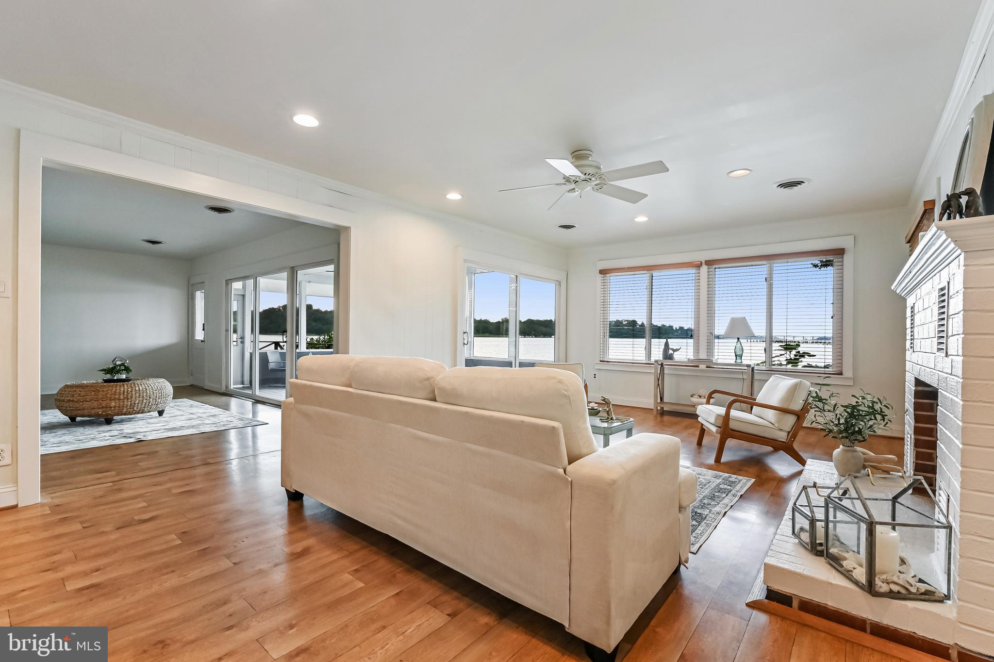 769 Robin Hood Road Annapolis, MD 21405 - Photo 22 of 79 a living room with furniture kitchen view and a large window