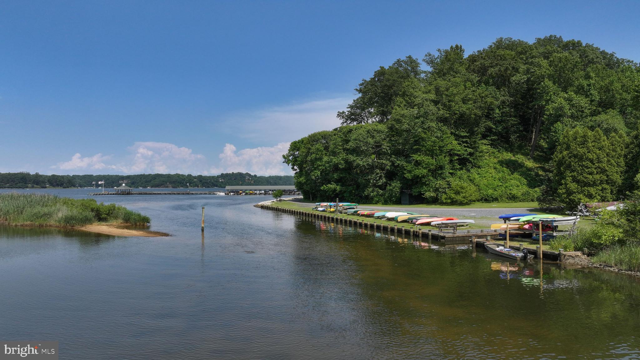769 Robin Hood Road Annapolis, MD 21405 - Photo 68 of 79 an aerial view of residential houses with outdoor space and lake view
