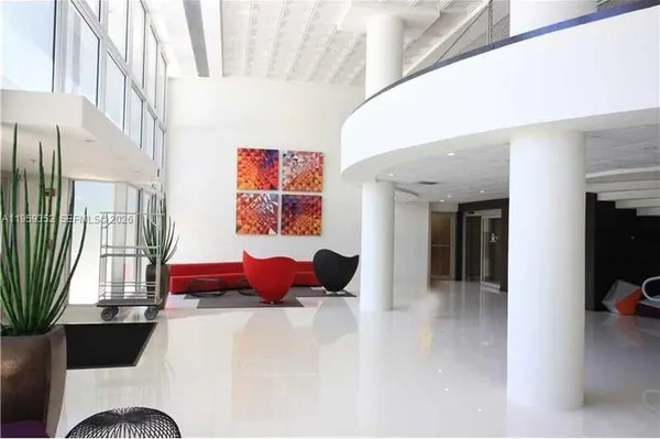 a view of entryway with livingroom and furniture